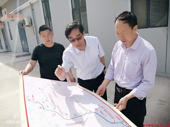 市國投公司黨委委員、紀(jì)檢書記田建明來我我公司調(diào)研